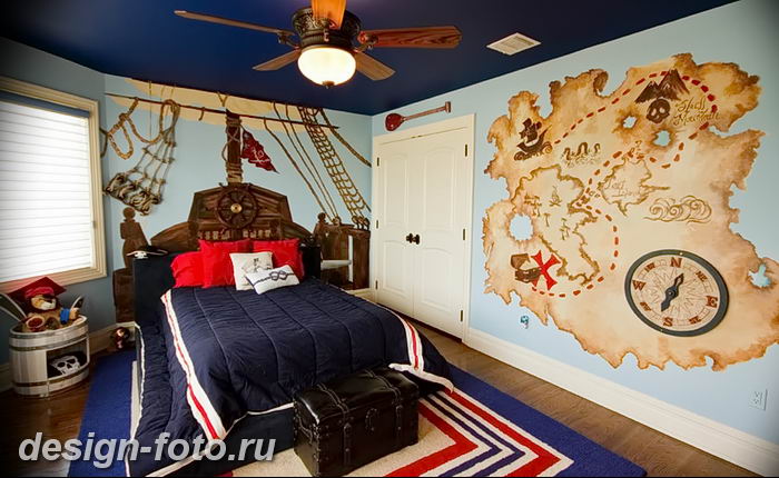 Интерьер детской для маль 02.12.2018 №658 - photo Interior nursery - design-foto.ru